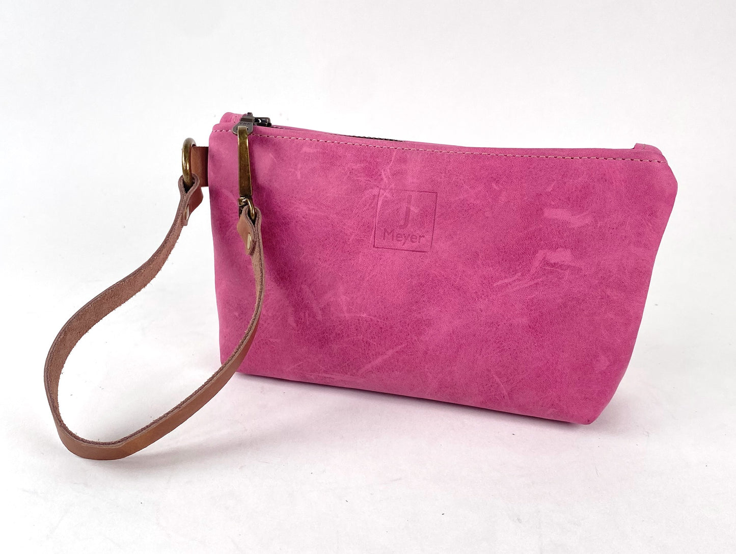 Tagalong Clutch Purse in Barbie Pink