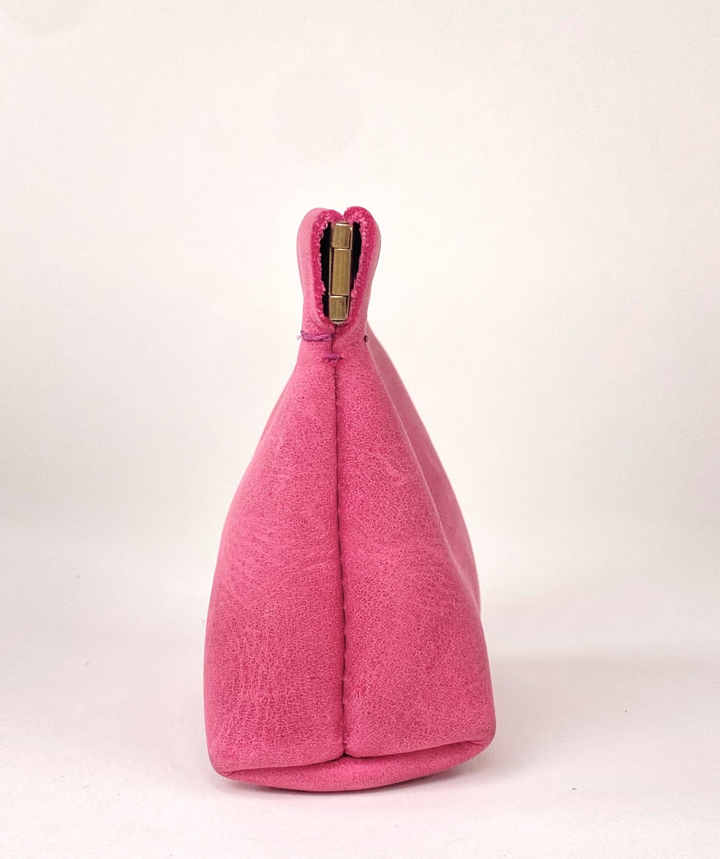 Magenta Squeeze Coin Pouch Purse