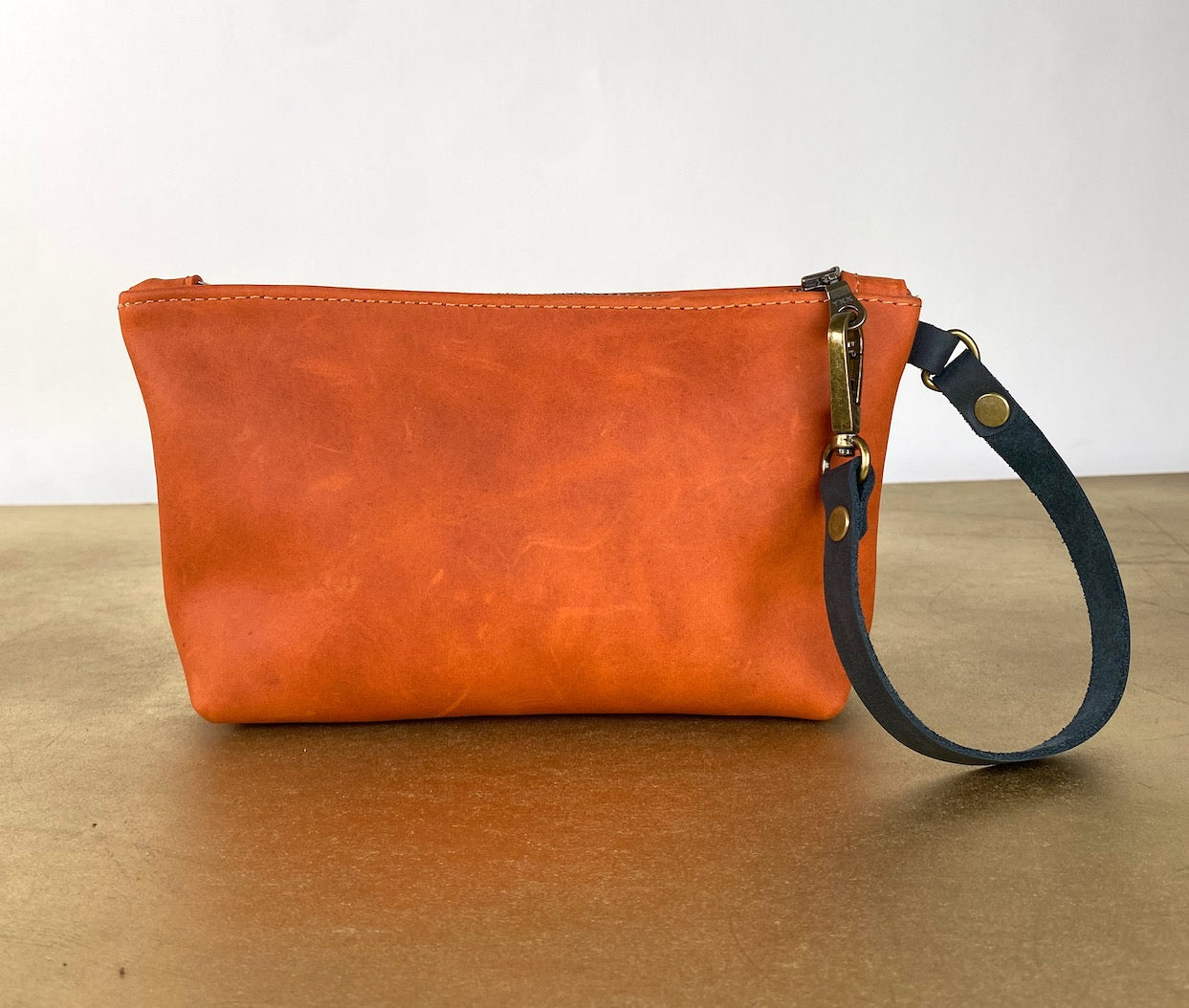 Tagalong Clutch in Orange