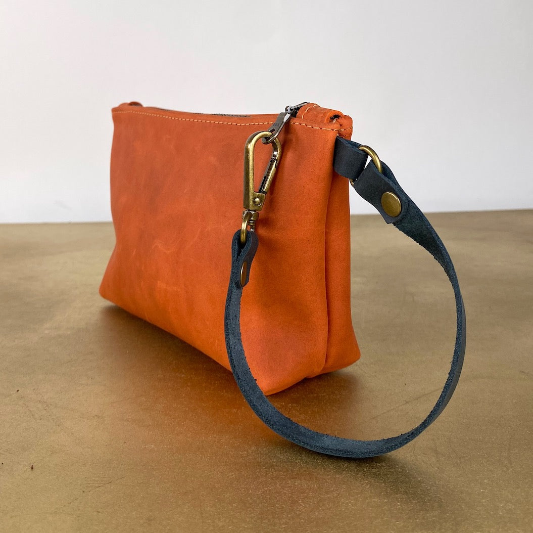 Tagalong Clutch in Orange