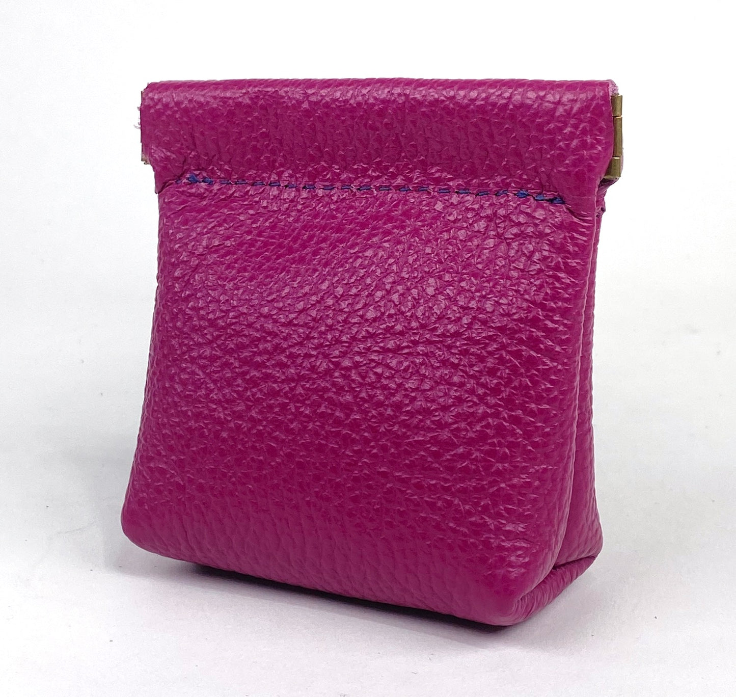 Magenta Squeeze Coin Pouch Purse