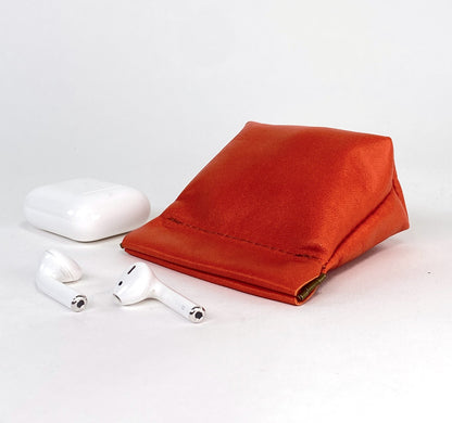 Orange Squeeze Coin Pouch Purse