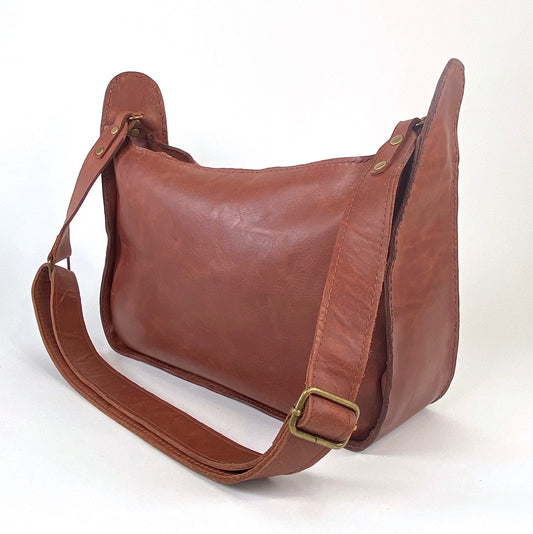 Saddle Bag in Redwood Tan - The Lily 13