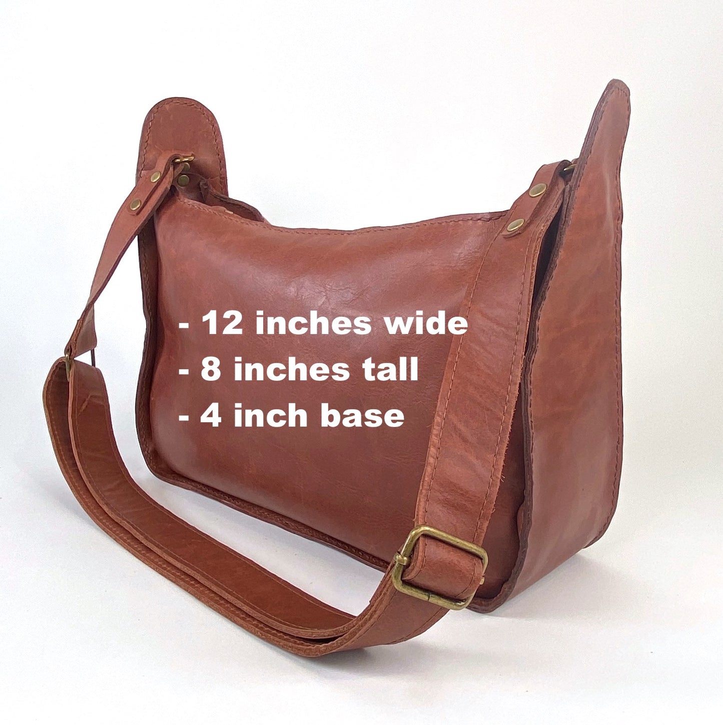 Saddle Bag in Redwood Tan - The Lily 13