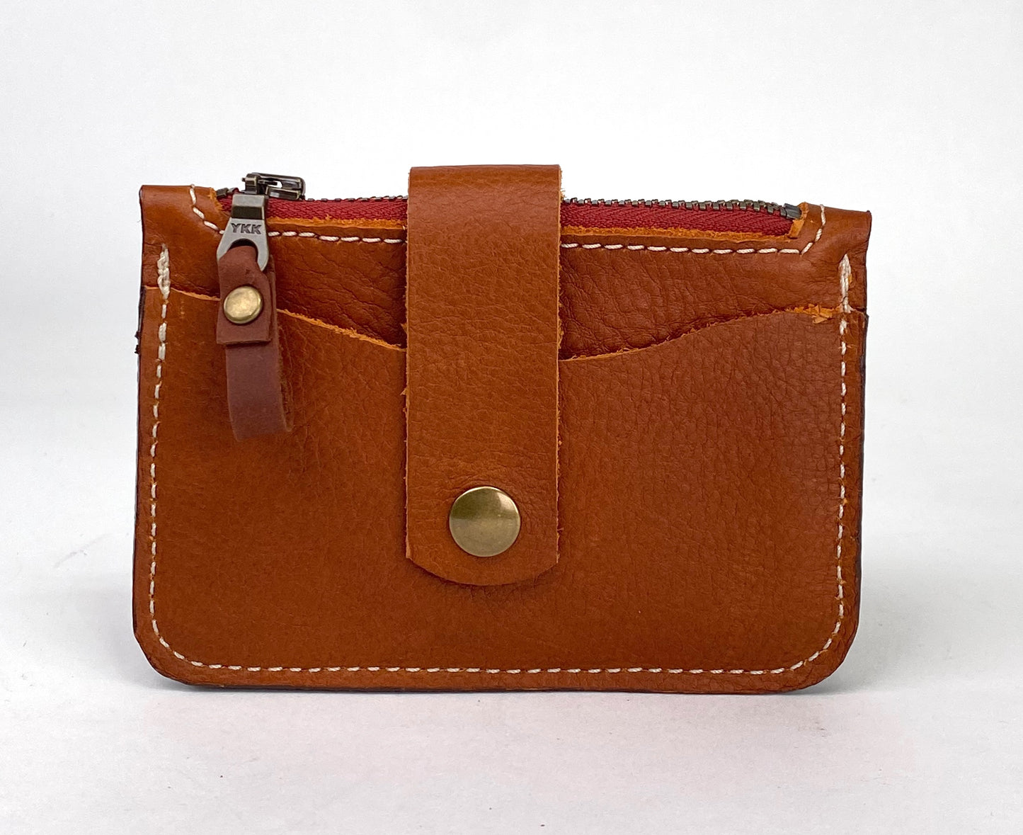 CardGuard Minimalist Leather Wallet in Tan