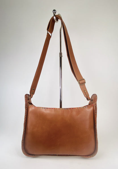 Saddle Bag in Honey Tan - The Lily 13