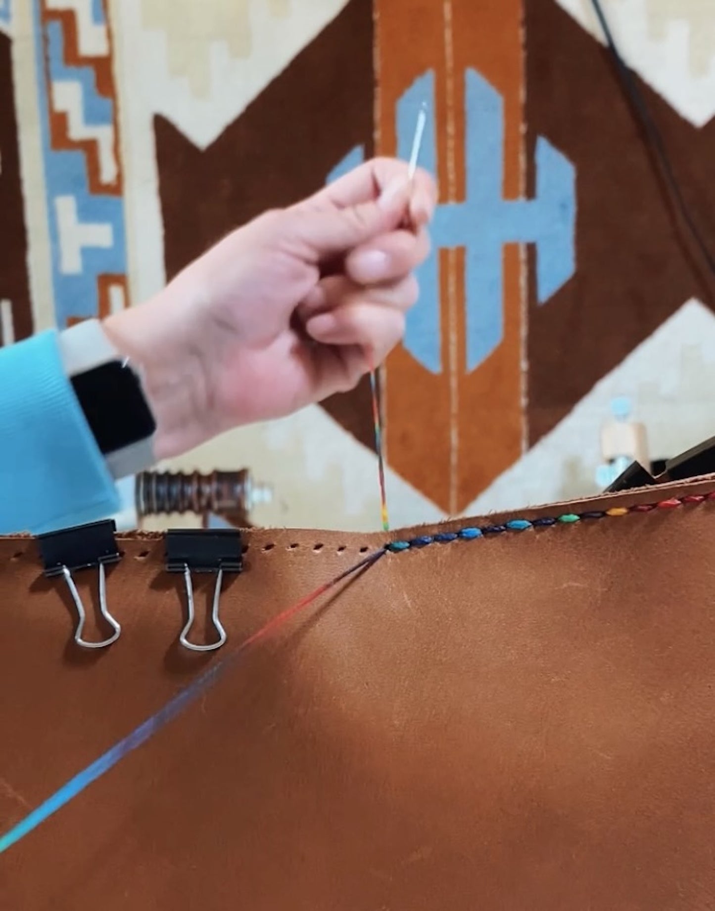 Saddle Bag in Honey Tan - The Lily 13