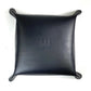 Leather Valet Tray - Metallic Blush