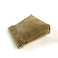 Leather Squeeze Pouch Military Green
